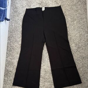 Anthropologie Maeve Black Wide Leg Pants